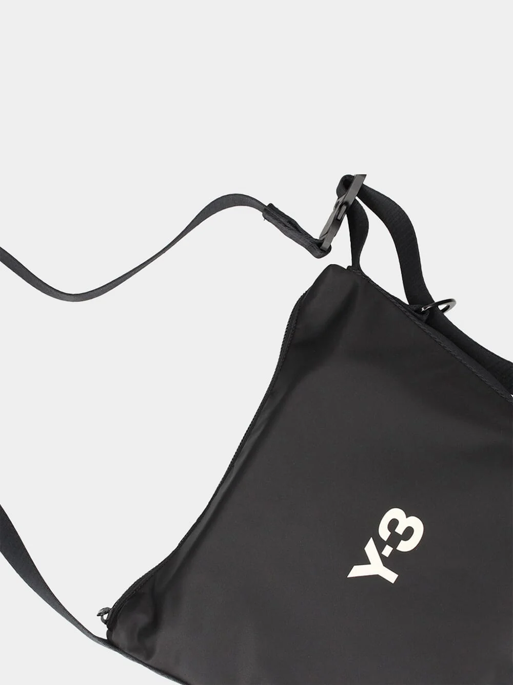 Black Nylon Crossbody Bag - Image 6