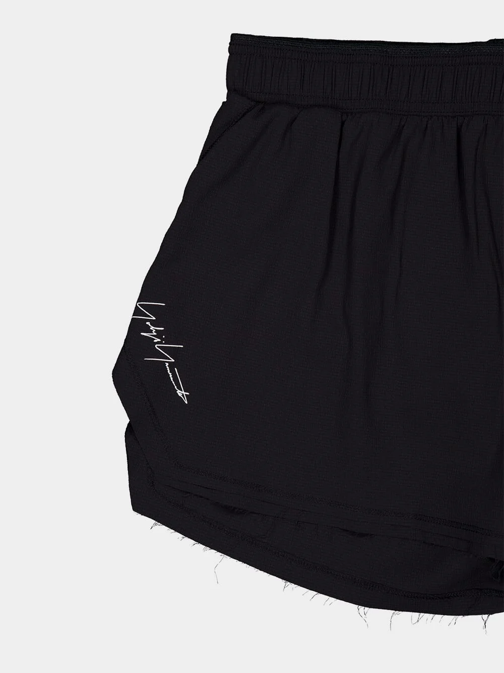 Black Pleated Running Shorts - Image 4