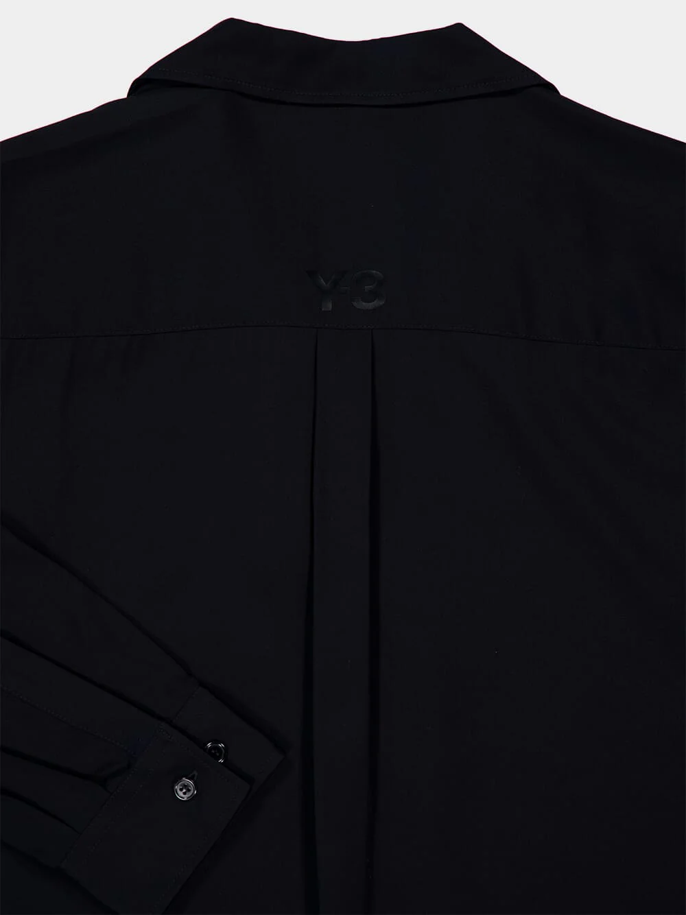 Black Rayon Twill Shirt - Image 6