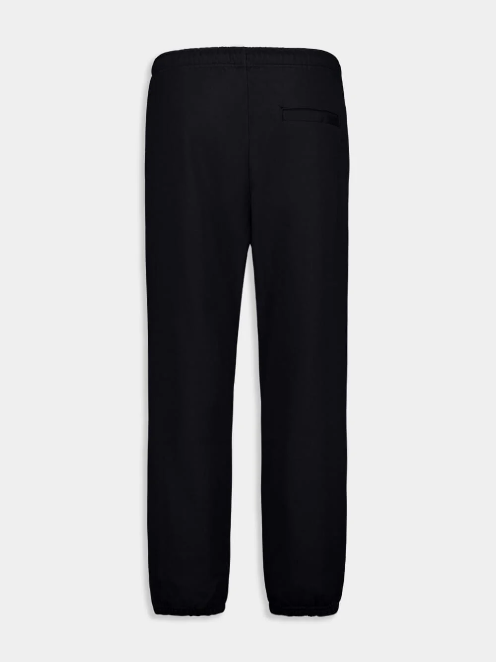 Black Relaxed Fit Sweatpants - Image 2