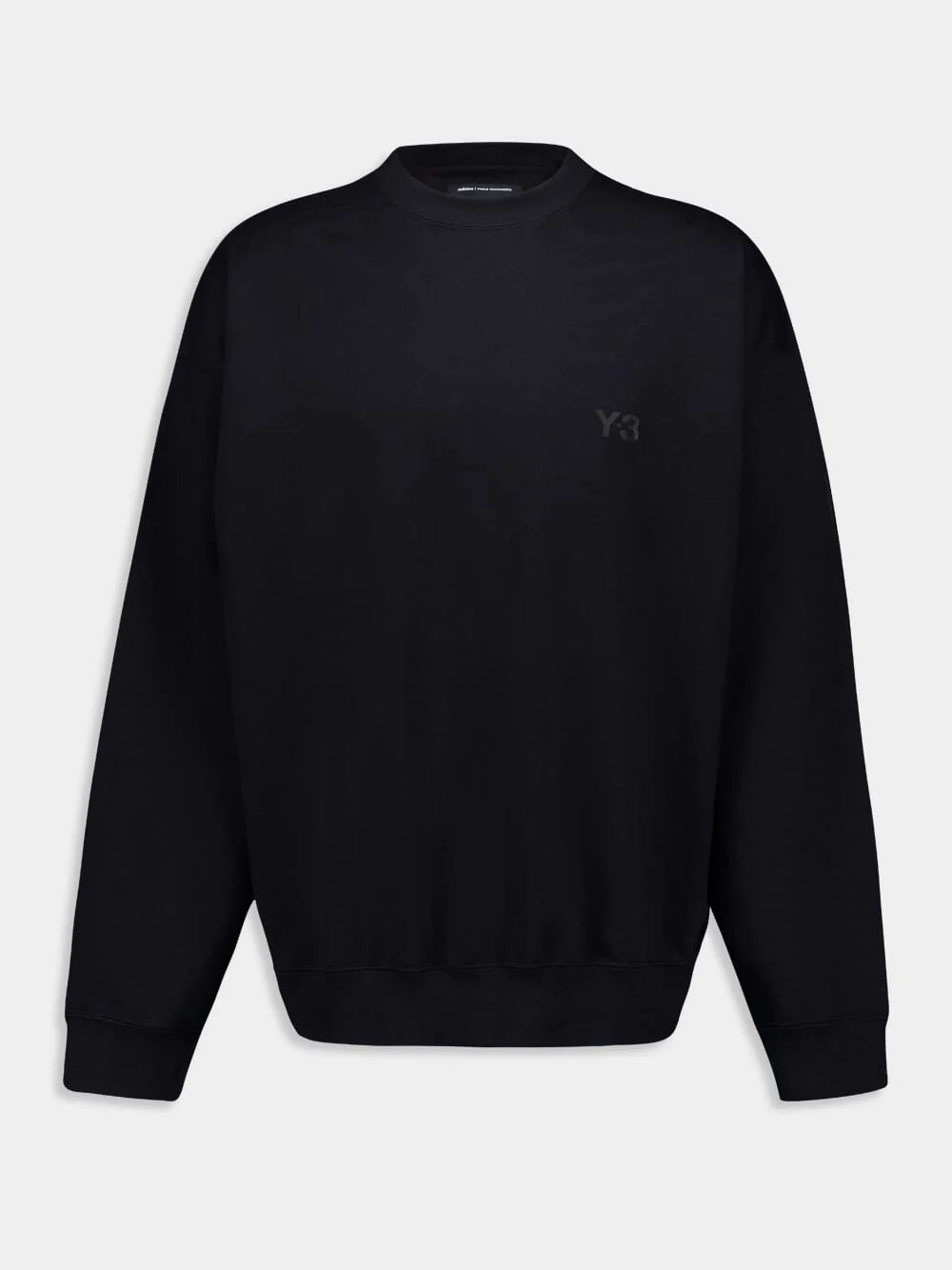 Black Relaxed Fit Sweatshirt