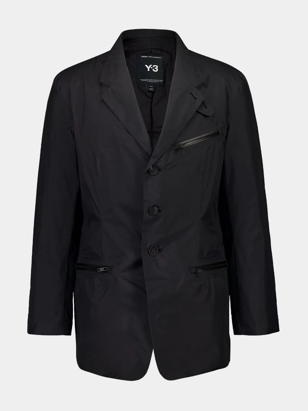 Black Single-Breasted GTX Blazer