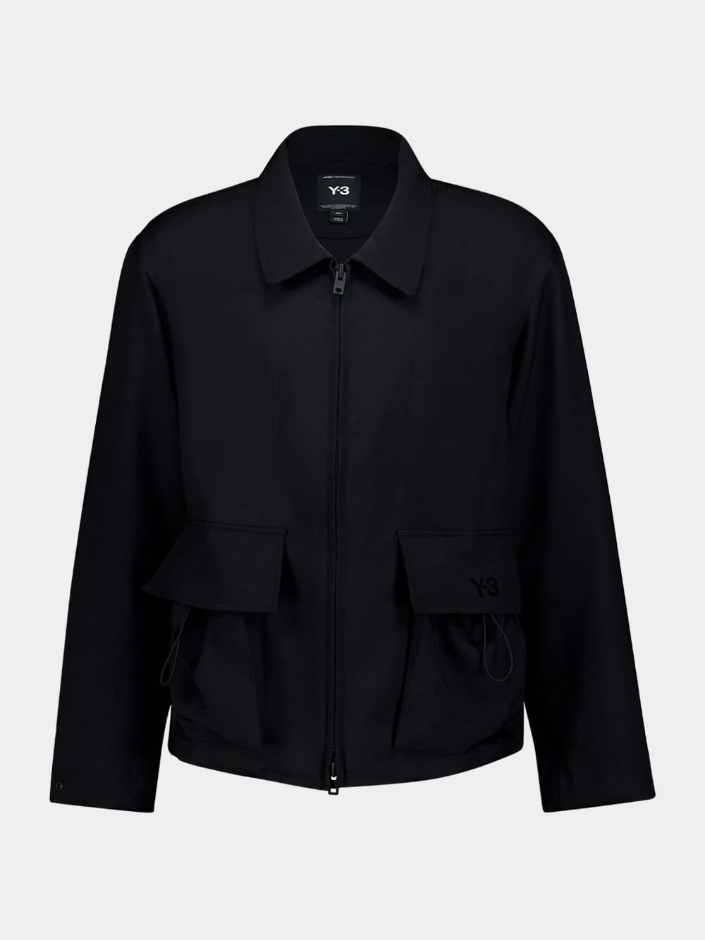 Black Sport Uniform Blouson