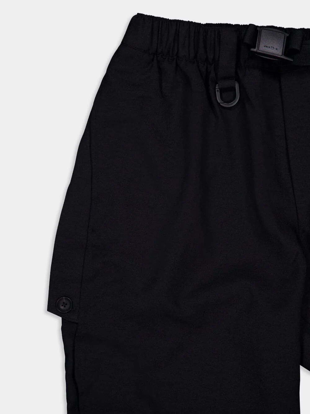 Black Sport Uniform Pants with Hidden 3-Stripes - Image 5