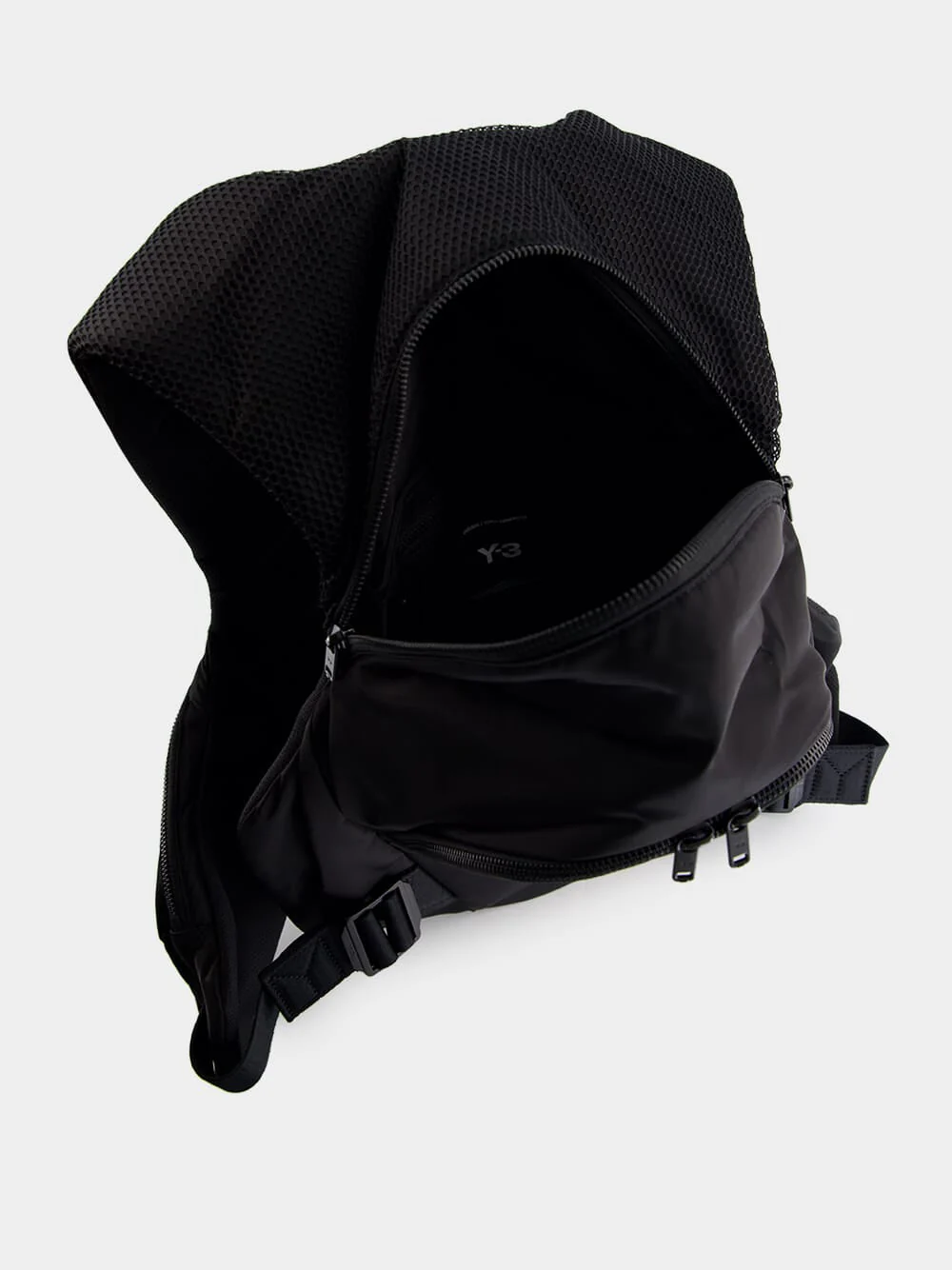Black Technical Vest Backpack - Image 12