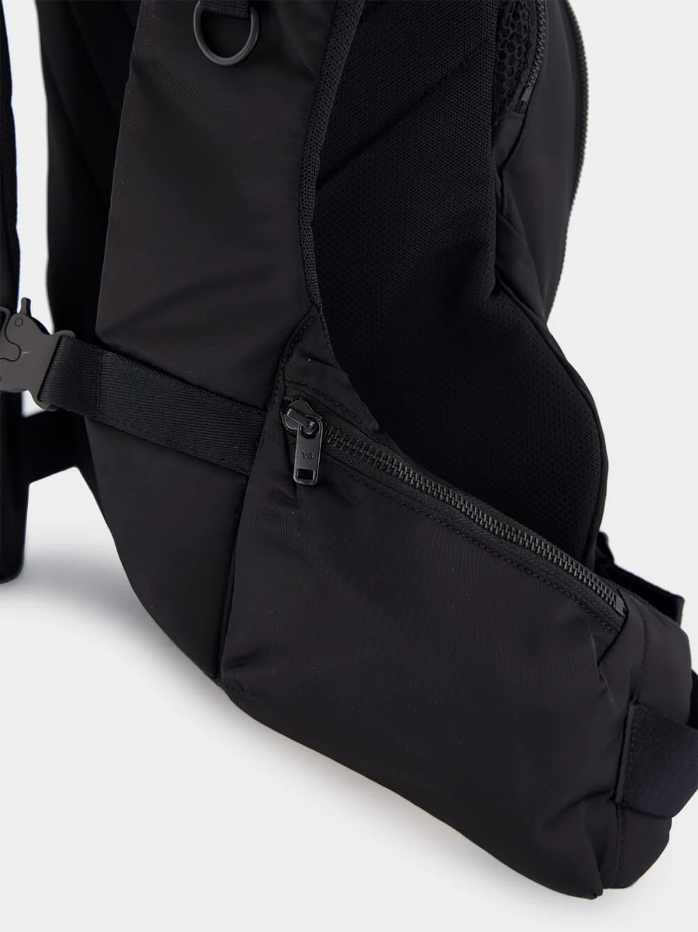 Black Technical Vest Backpack - Image 14