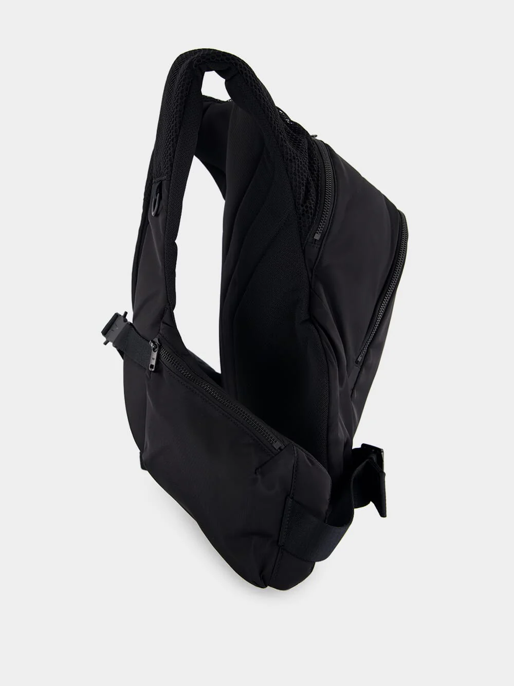 Black Technical Vest Backpack - Image 3