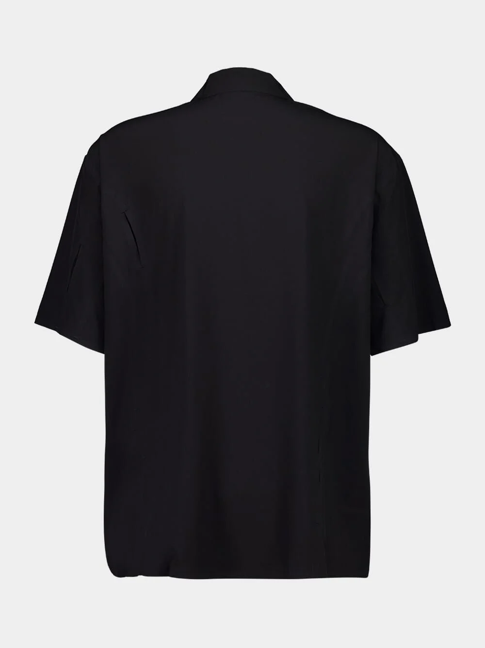 Black Ultralight Woven Short-Sleeve Shirt - Image 4