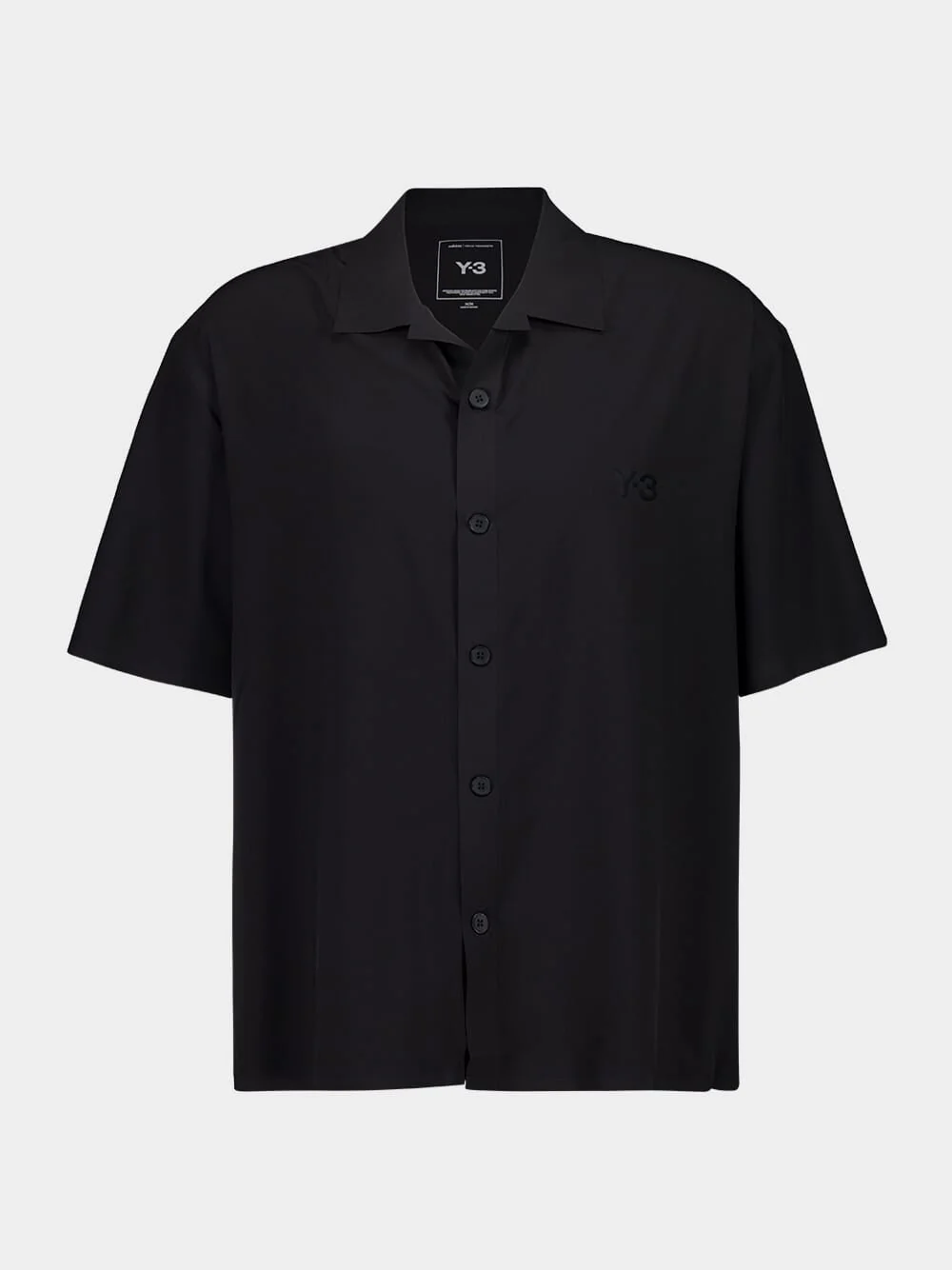 Black Ultralight Woven Short-Sleeve Shirt - Image 8