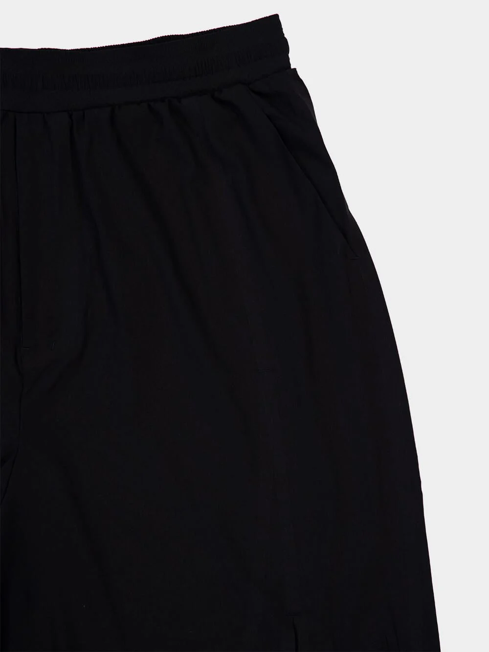 Black Ultralight Woven Shorts - Image 9