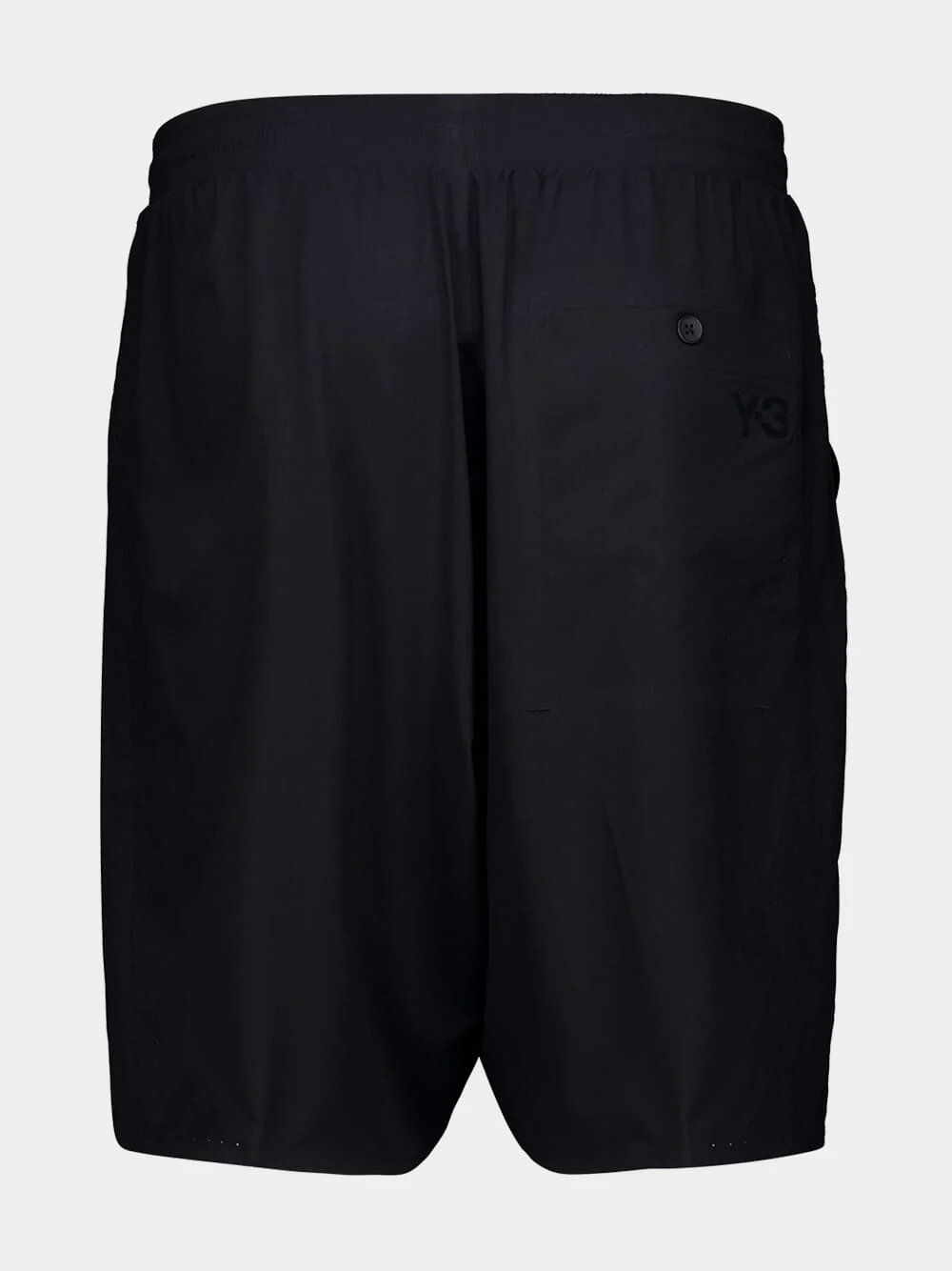 Black Ultralight Woven Shorts - Image 2