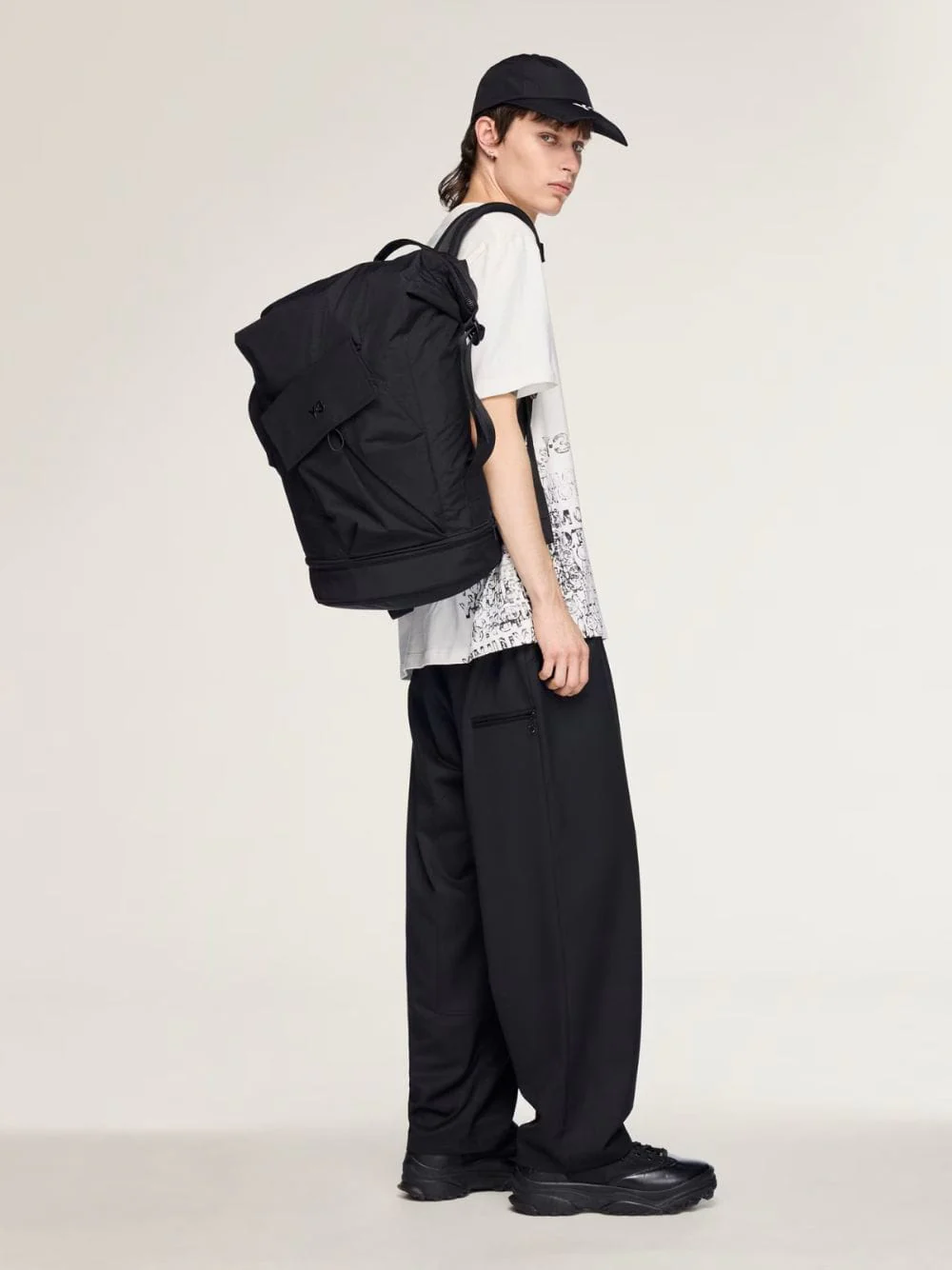 Black Utility Backpack