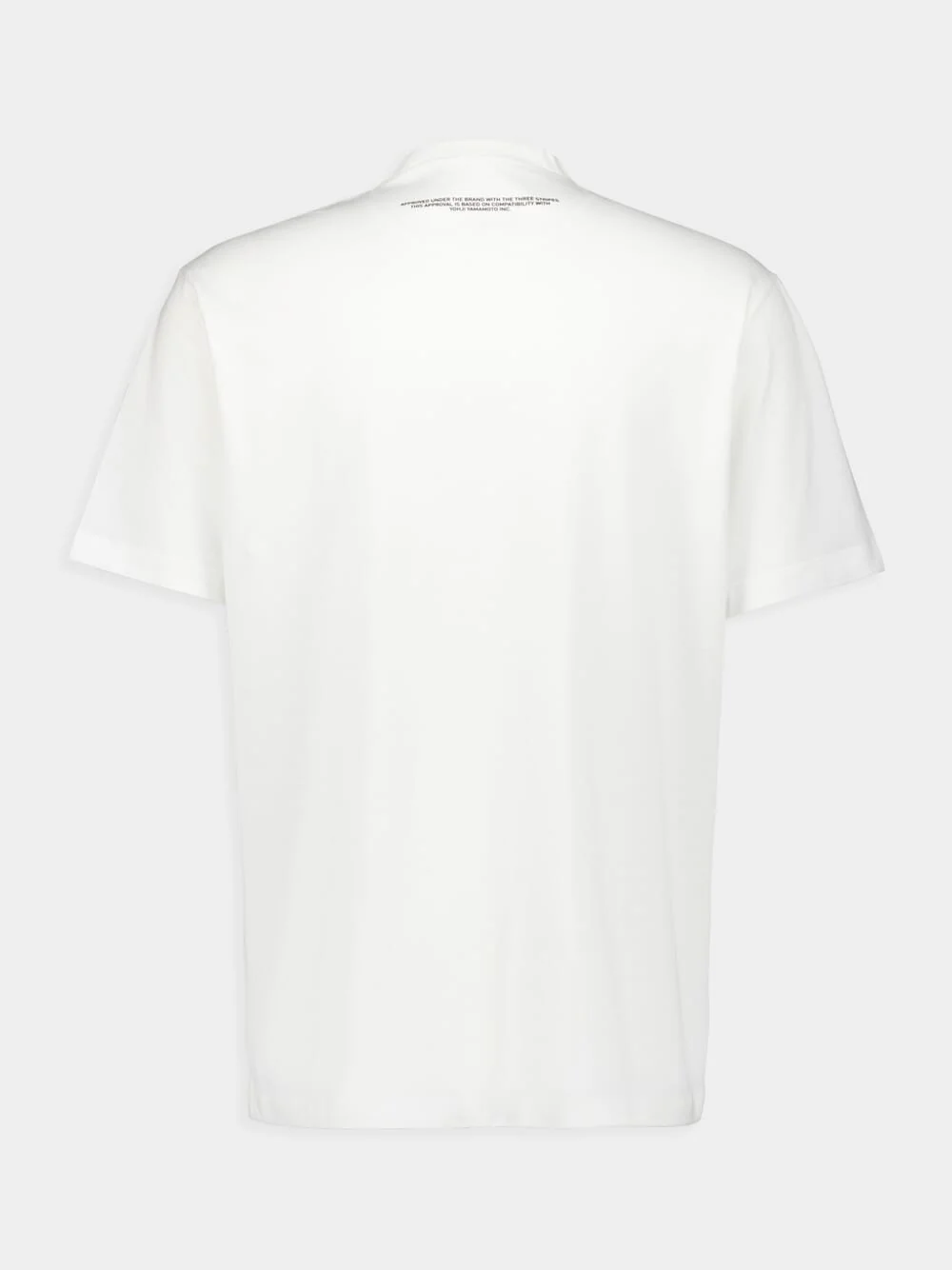 White Relaxed Fit Logo T-Shirt - Image 2