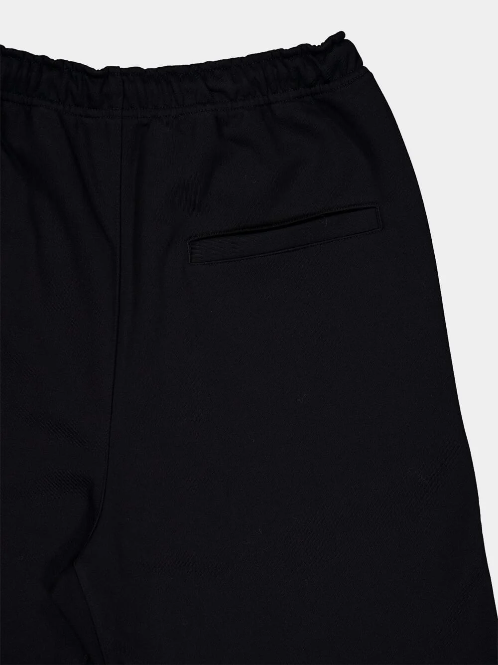 Black Brushed Terry Track Pants - Image 4