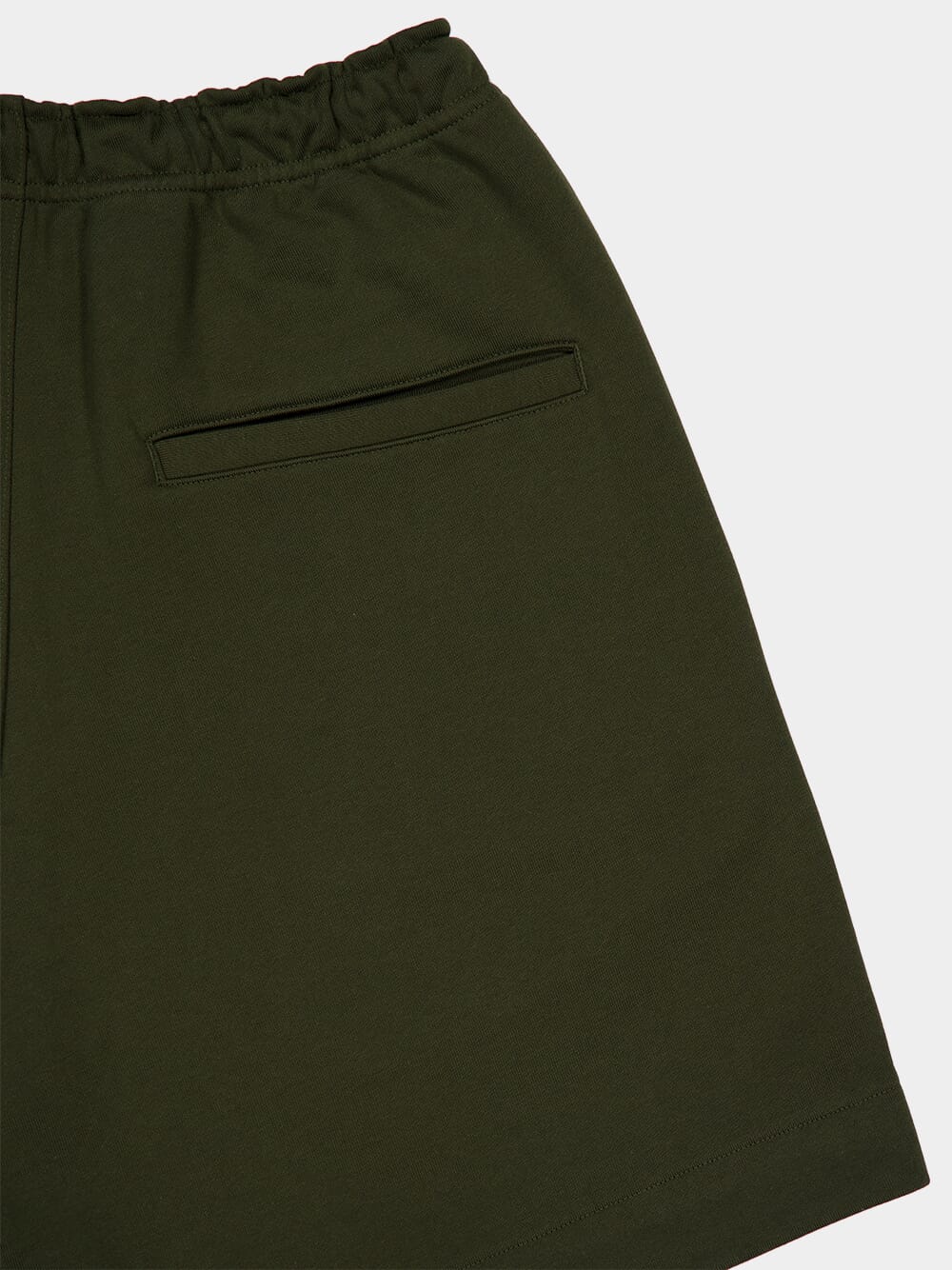 Green French Terry Shorts - Image 6