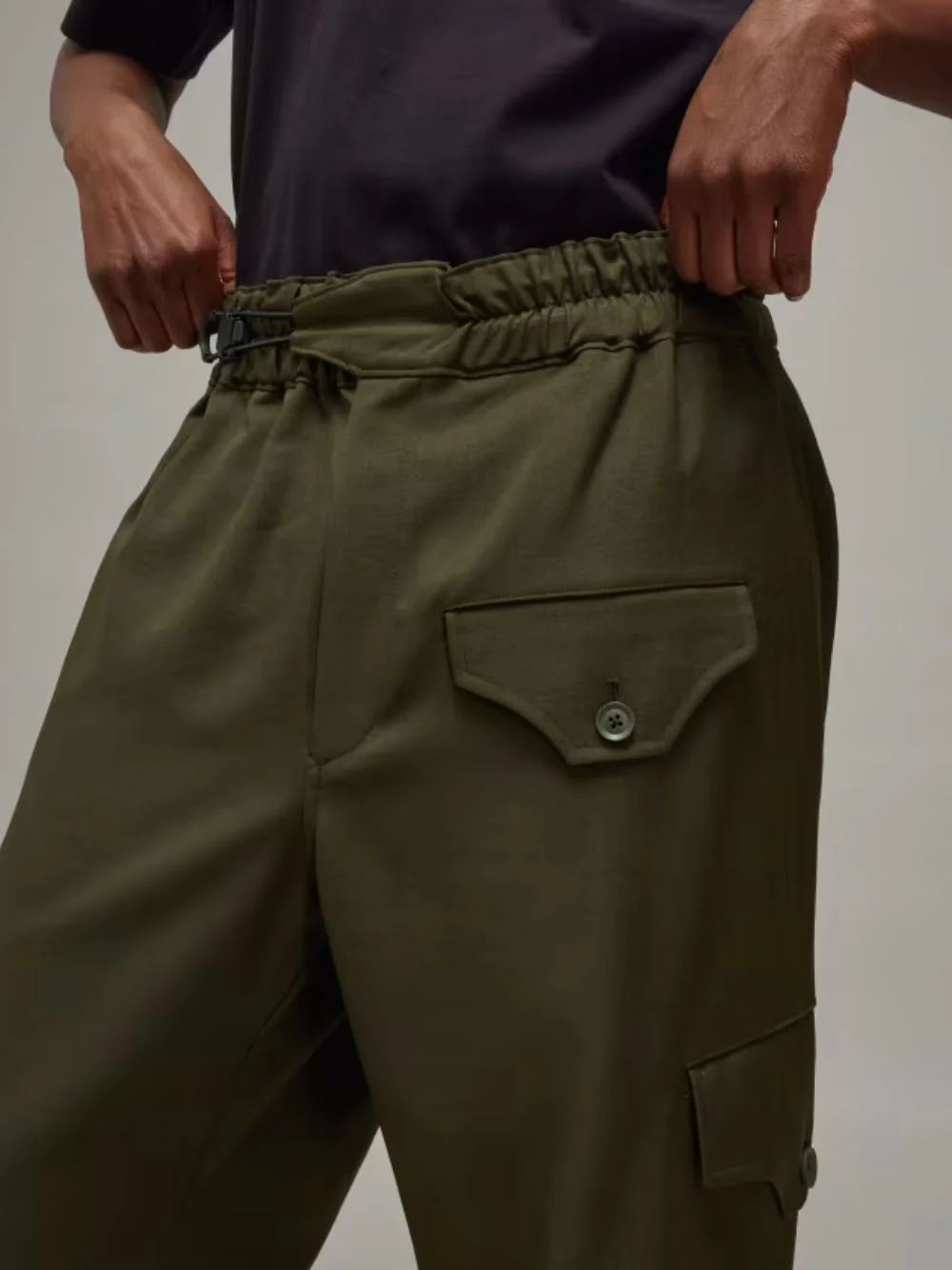 Green Sport Uniform Straight Leg Pants - Image 5