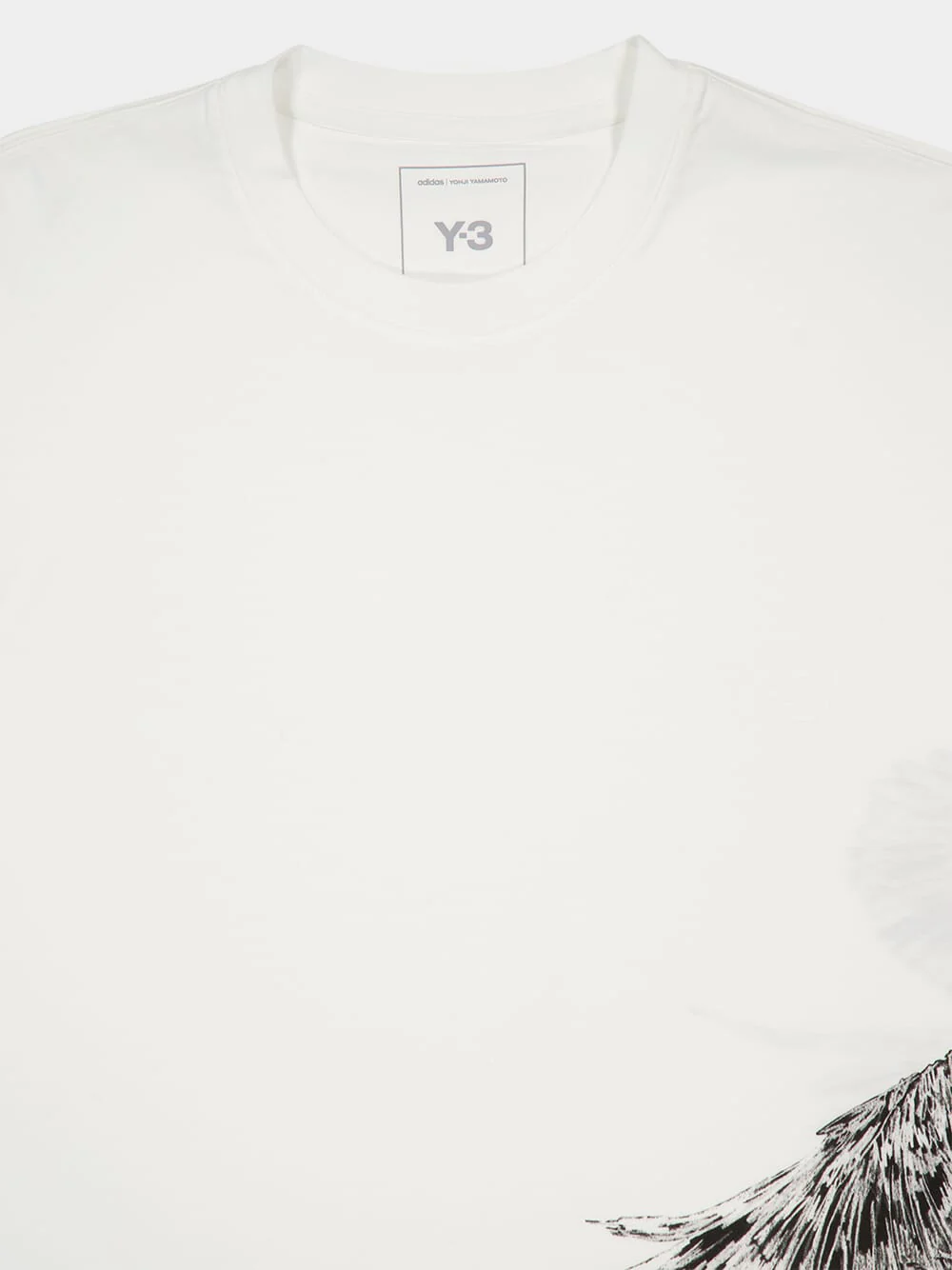 White Graphic Long Sleeve T-Shirt - Image 2