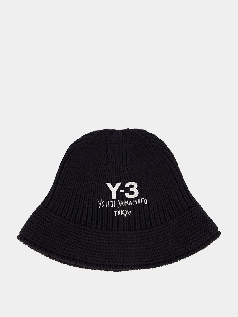 Heritage Black Knit Bucket Hat