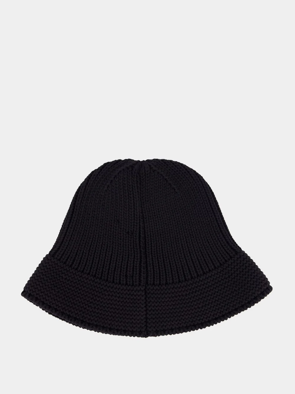 Heritage Black Knit Bucket Hat - Image 2