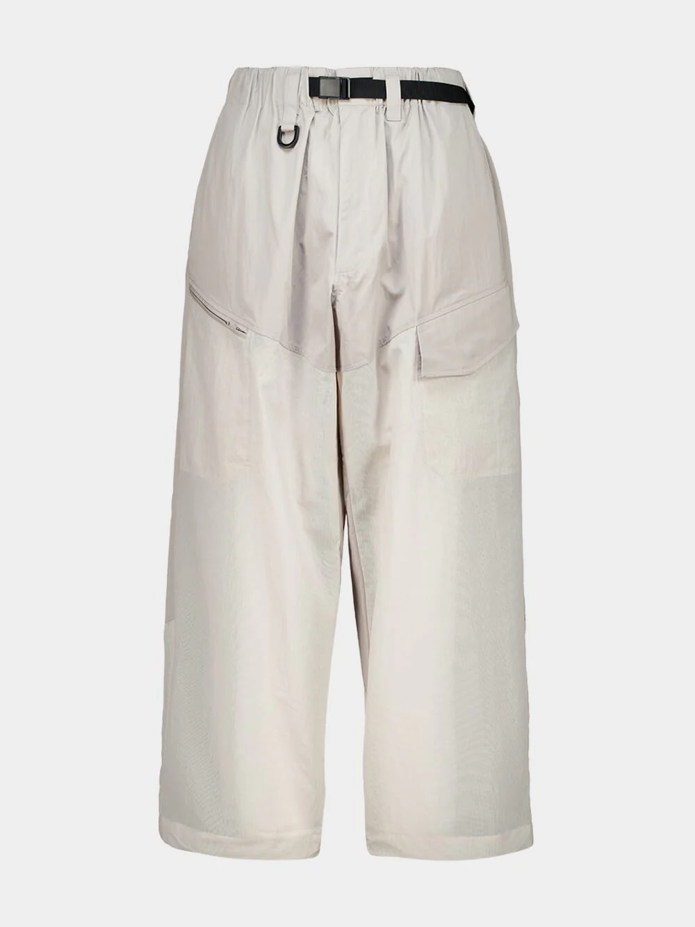 Light Brown Straight-Leg Cargo Trousers