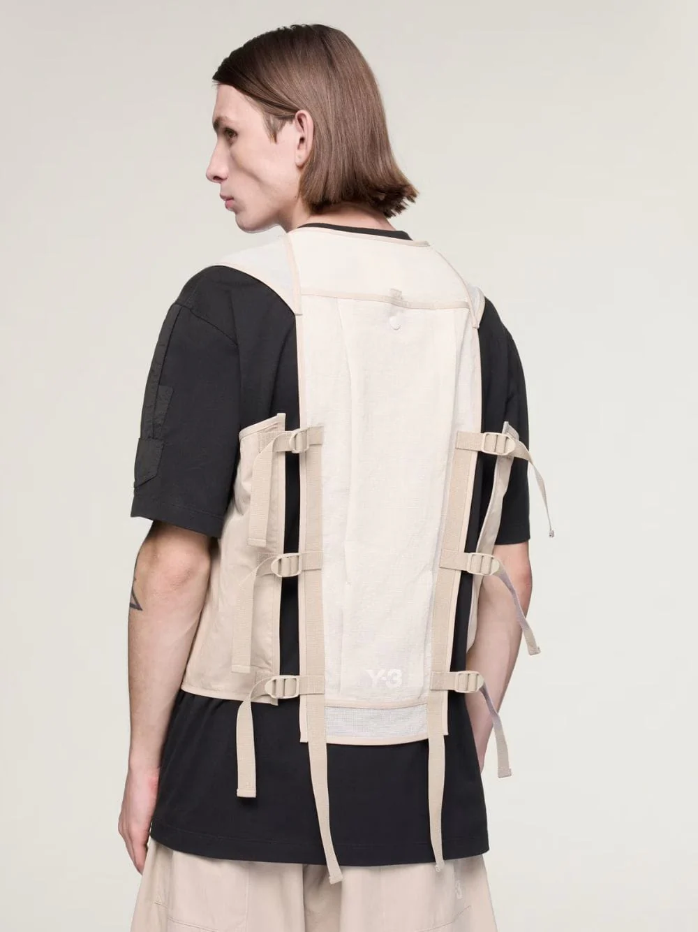 Light Brown Tactical Utility Vest - Image 3