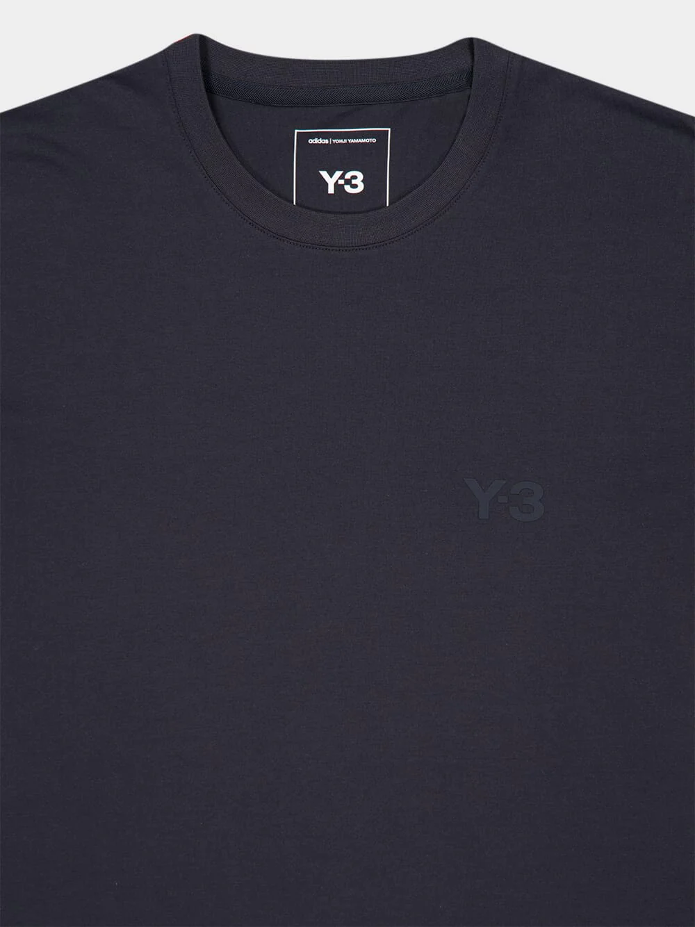 Night Grey and Black Dipped Regular T-Shirt - Image 3