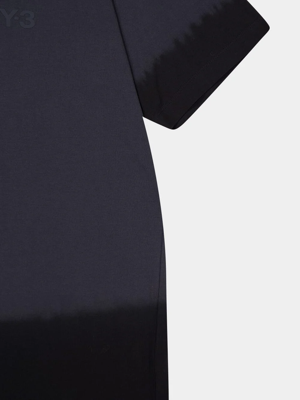 Night Grey and Black Dipped Regular T-Shirt - Image 4
