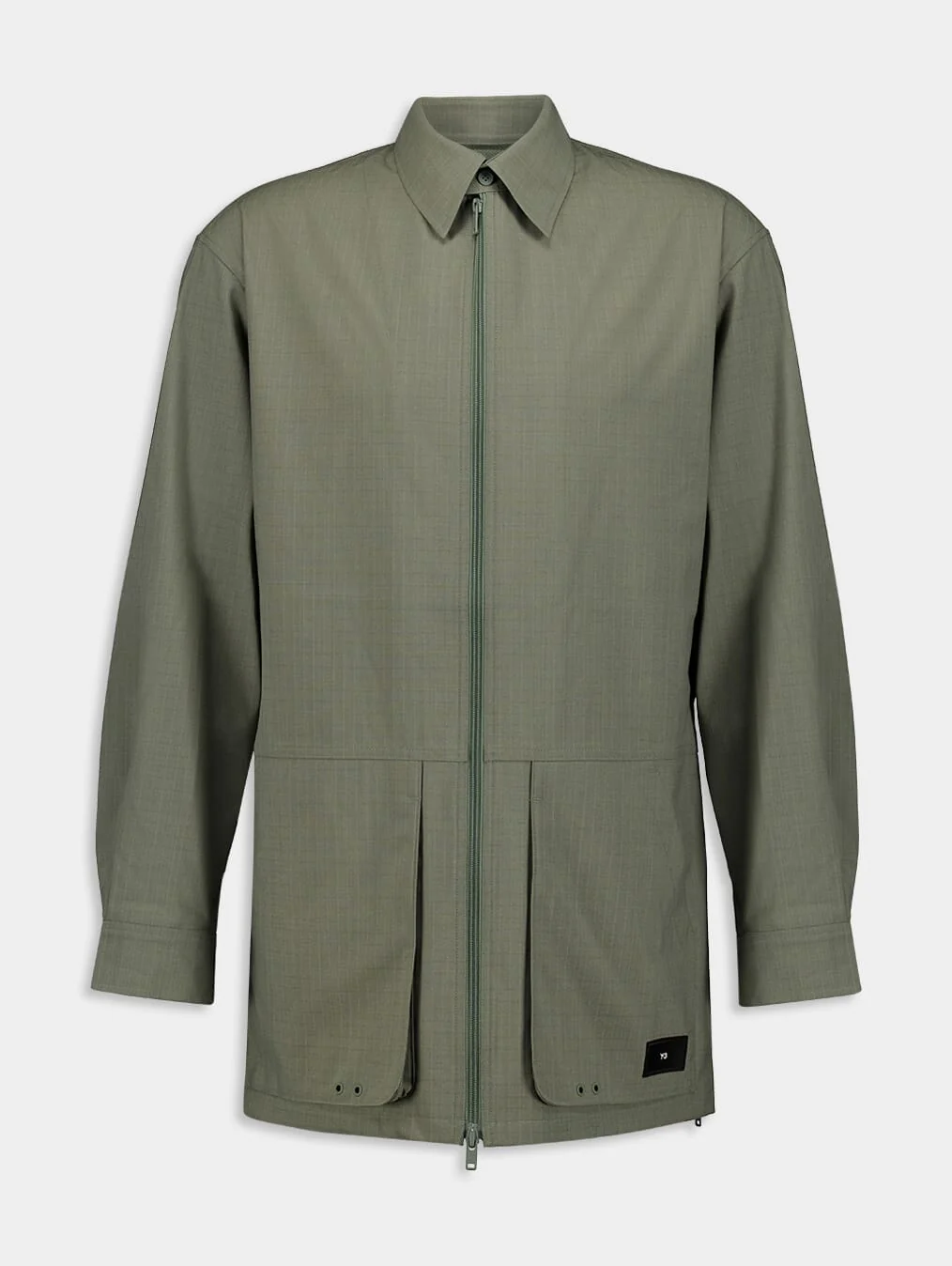 Ripstop Zip-Up Overshirt