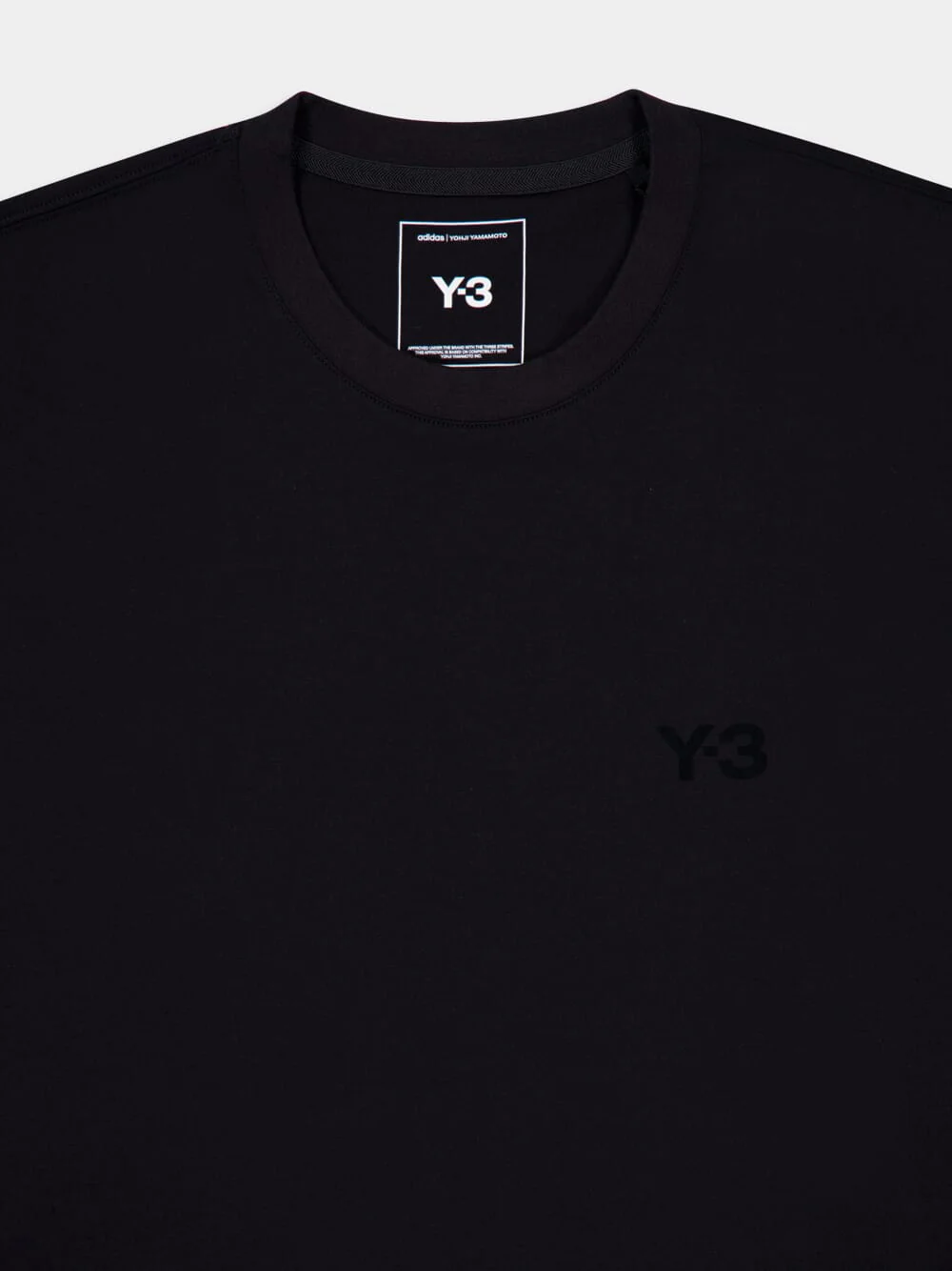 Black Regular Fit Cotton T-Shirt - Image 3