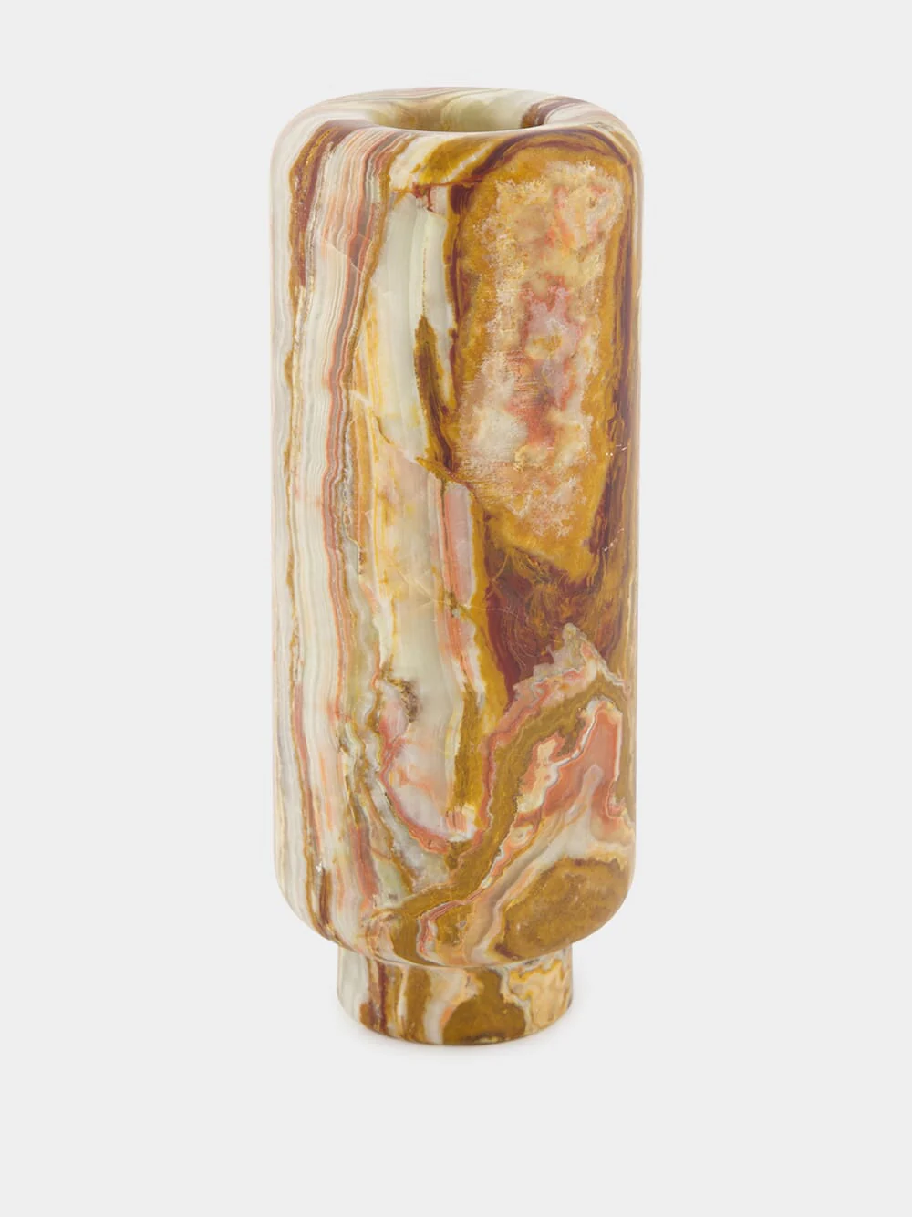 Onyx Veil Small Vase