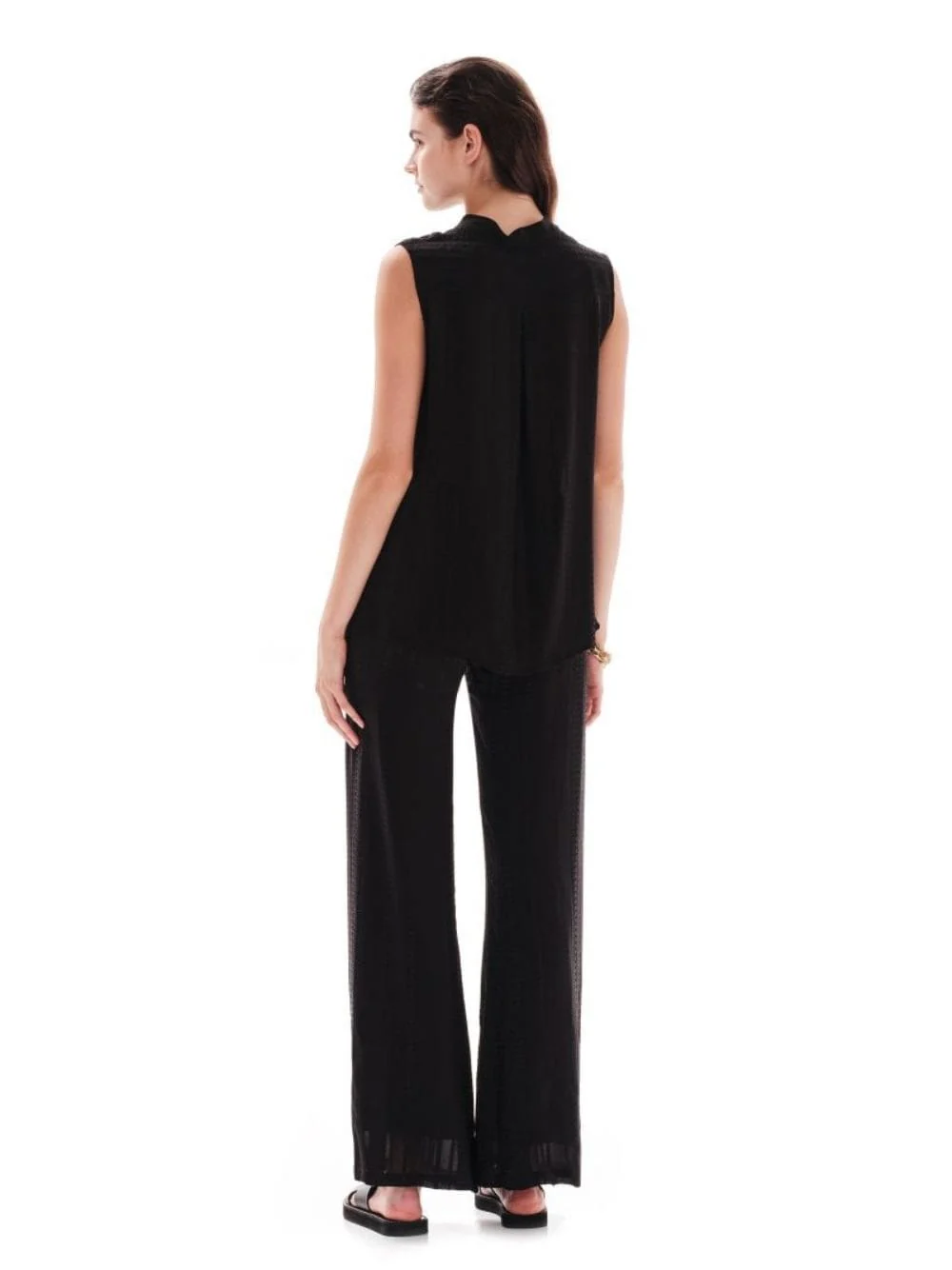 Alcestes Textured Silk Trousers - Image 4