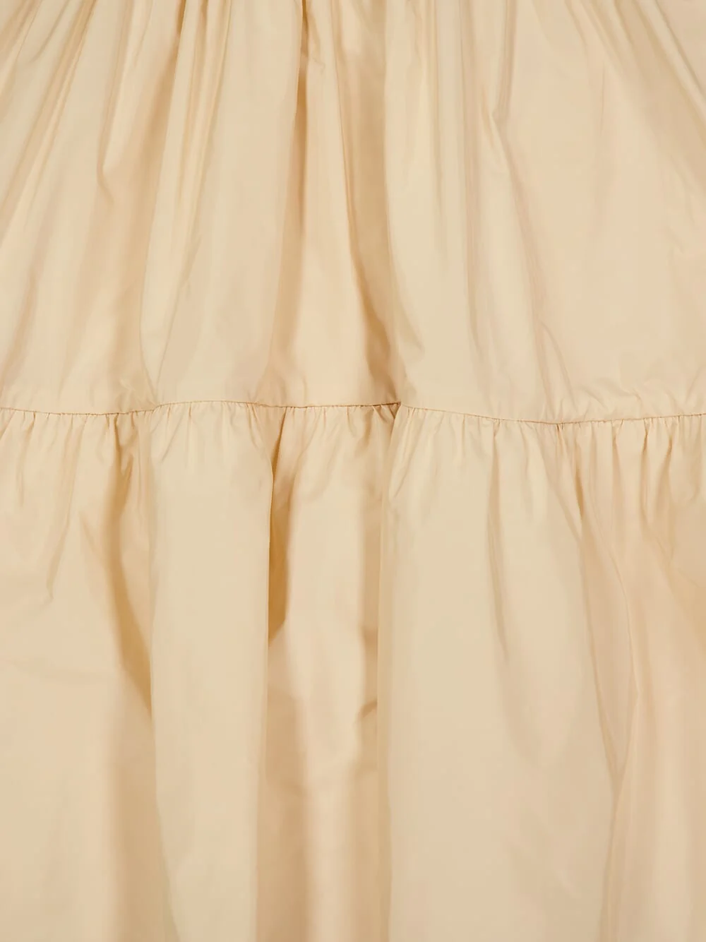 Bone Tiered Flared Midi Skirt - Image 6