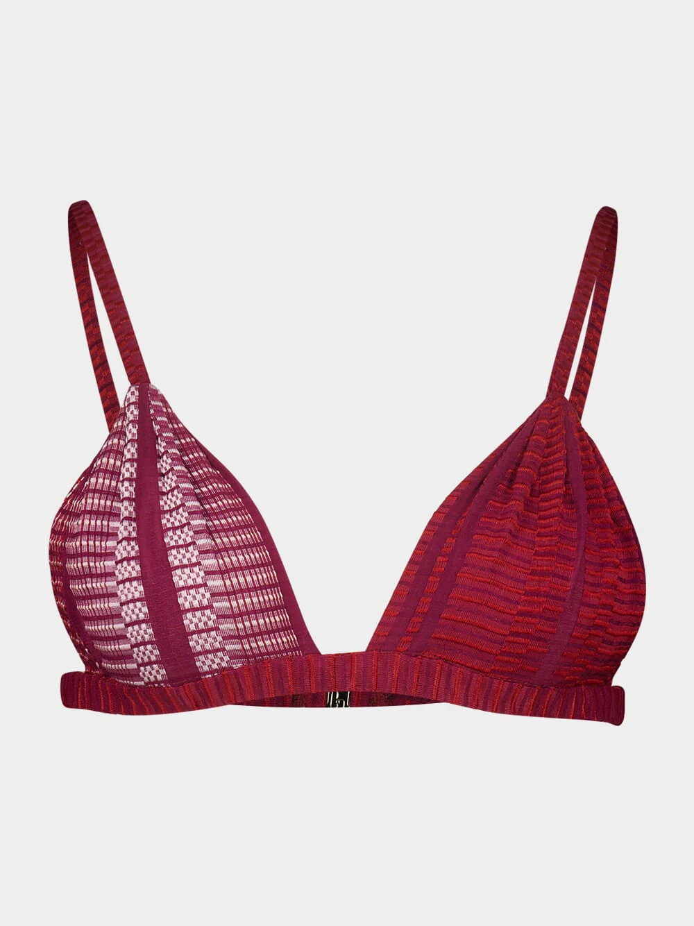 Burgundy Silk Aphrodite Bra