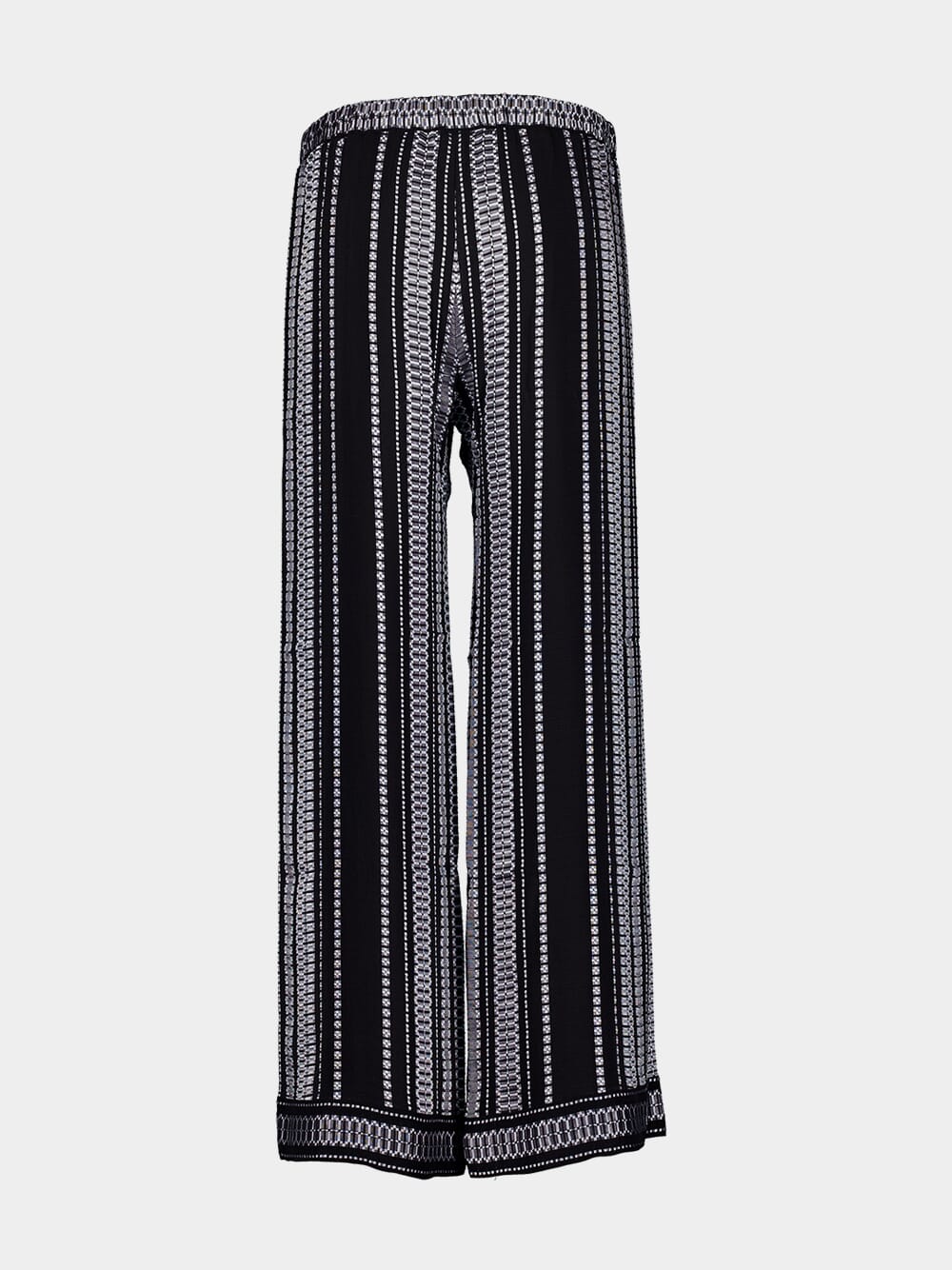 Abaton Silk Cropped Trousers - Image 3
