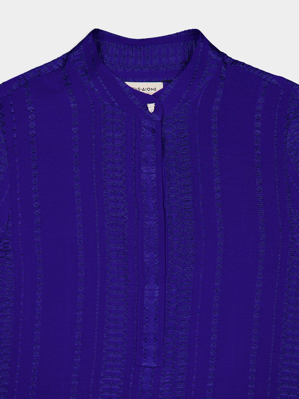 Hera Sapphire Pleated Blouse - Image 2
