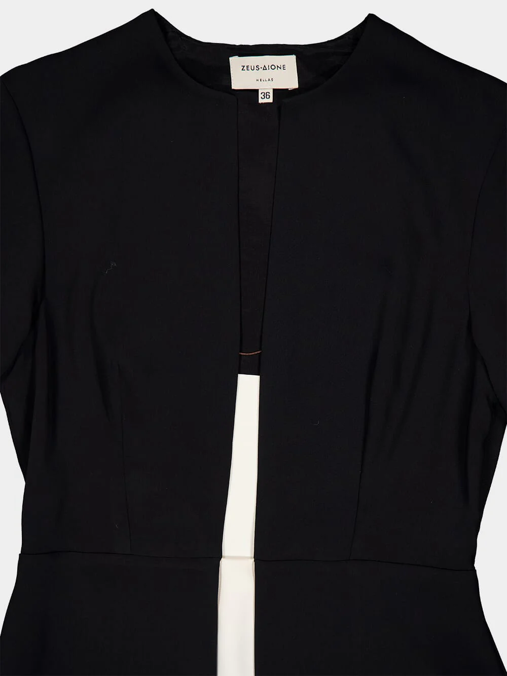 Hestia Monochrome Panel Midi Dress - Image 5