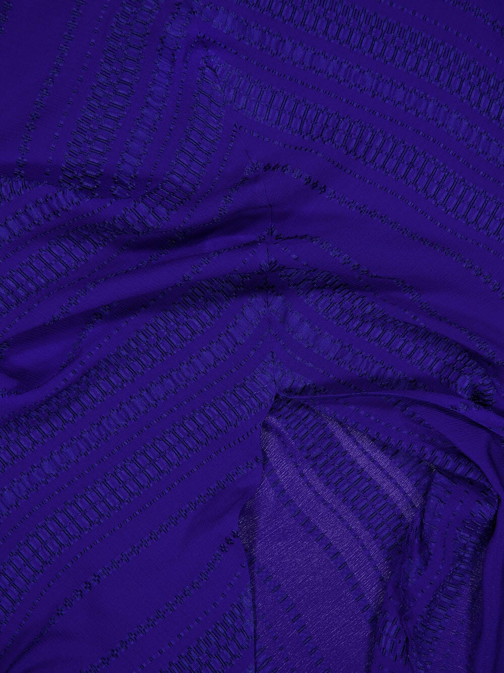 Kore Navy Chevron Maxi Dress - Image 3