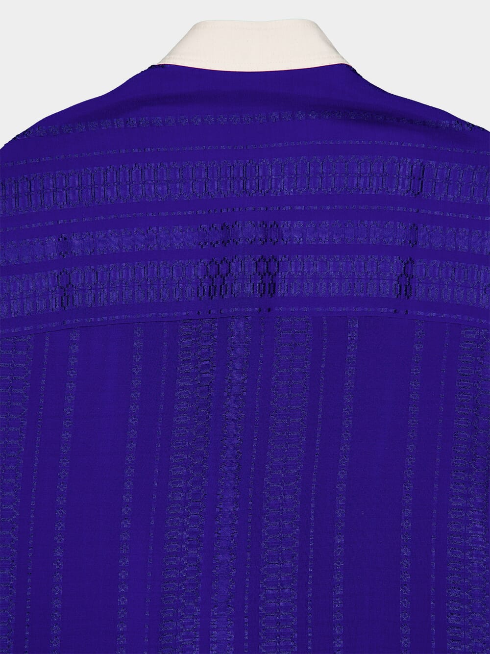 Maira Royal Blue Pleated Maxi Dress - Image 4
