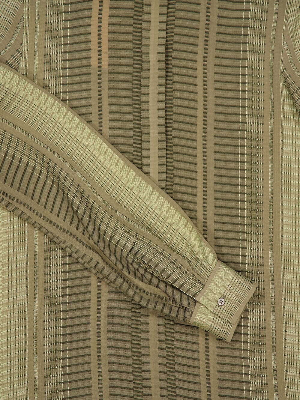Sage Green Hera Textured Silk Blouse - Image 6