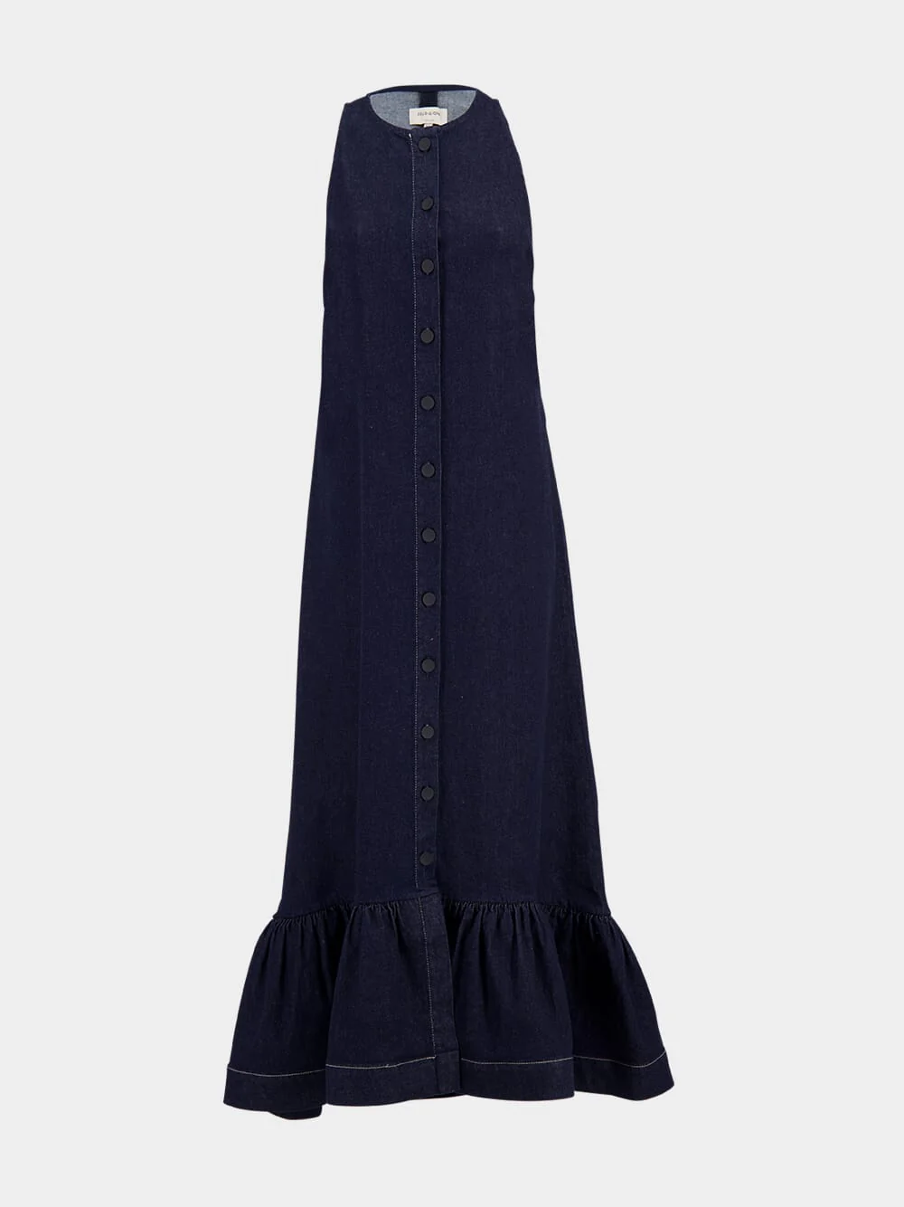 Denim Blue Daphne Sleeveless Maxi Dress - Image 2