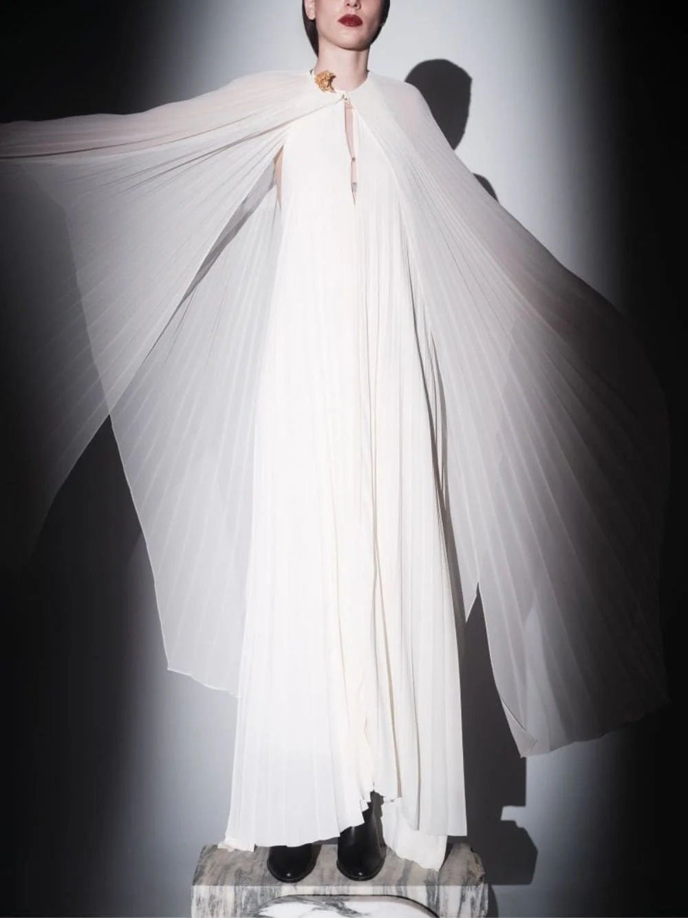 Elvira Cape Maxi Dress - Image 2