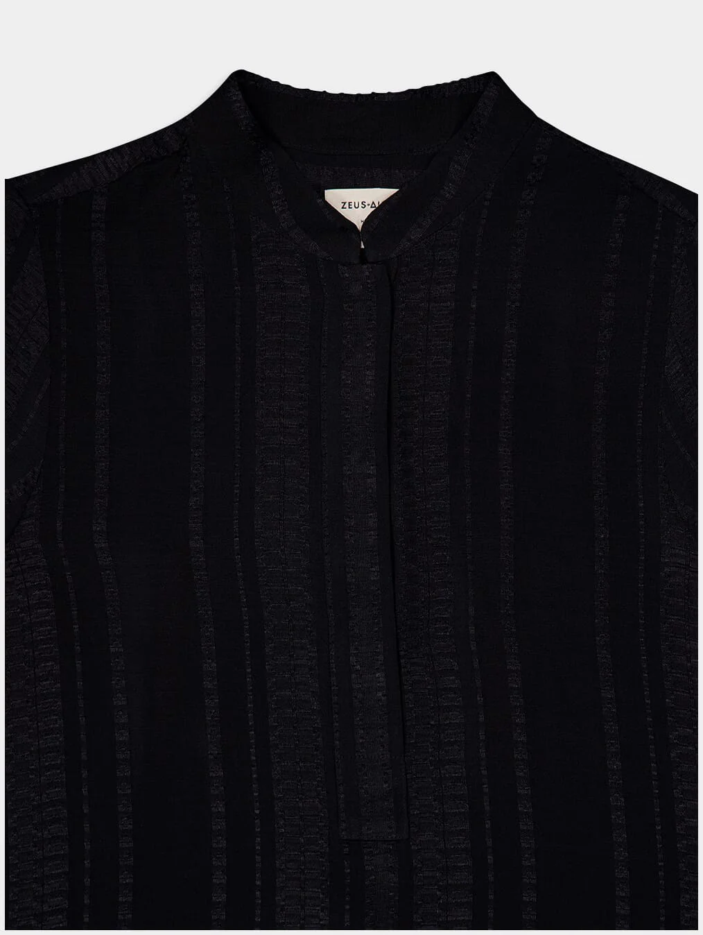 Hera Black Silk Blouse - Image 3