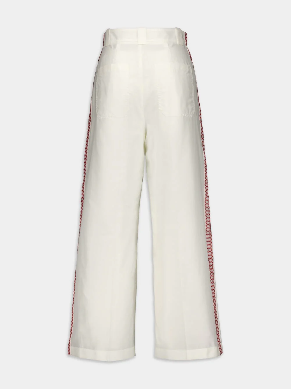Troy Cropped Slim-Leg Trousers - Image 5