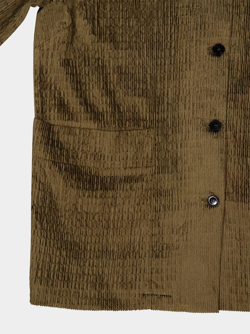 Olive Corduroy Synthesis Jacket - Image 4