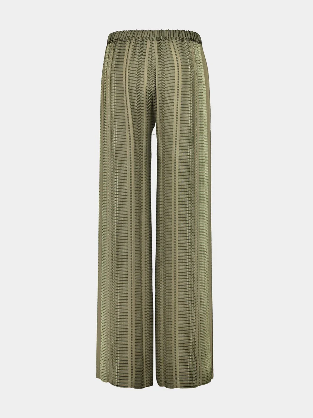 Sage Alcestes Loose Textured-Silk Trousers - Image 2