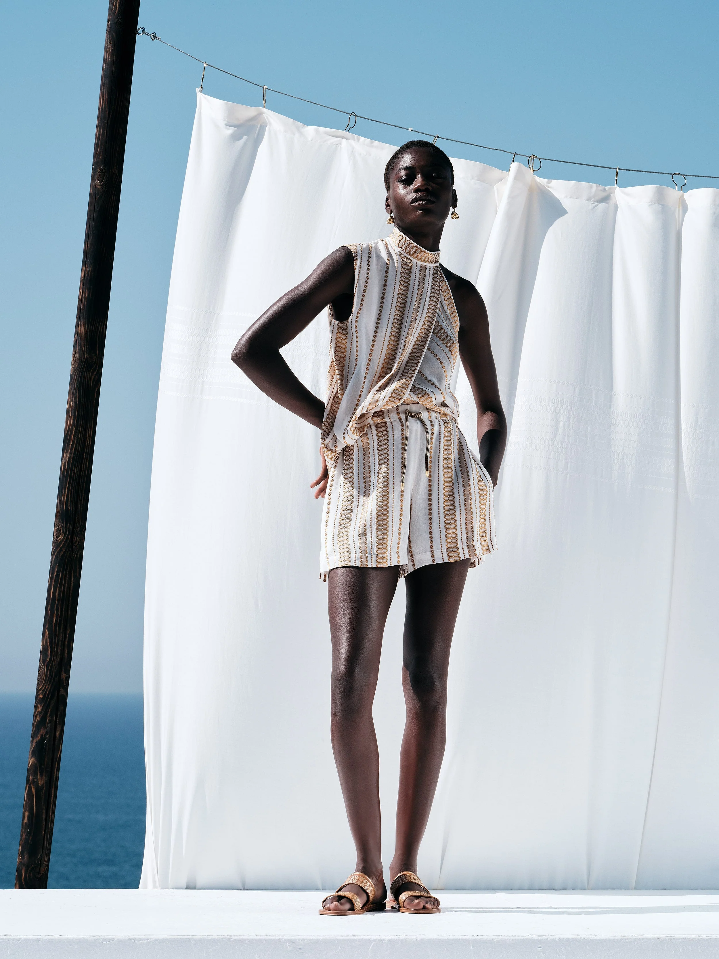 Aelo Silk Shorts - Image 7