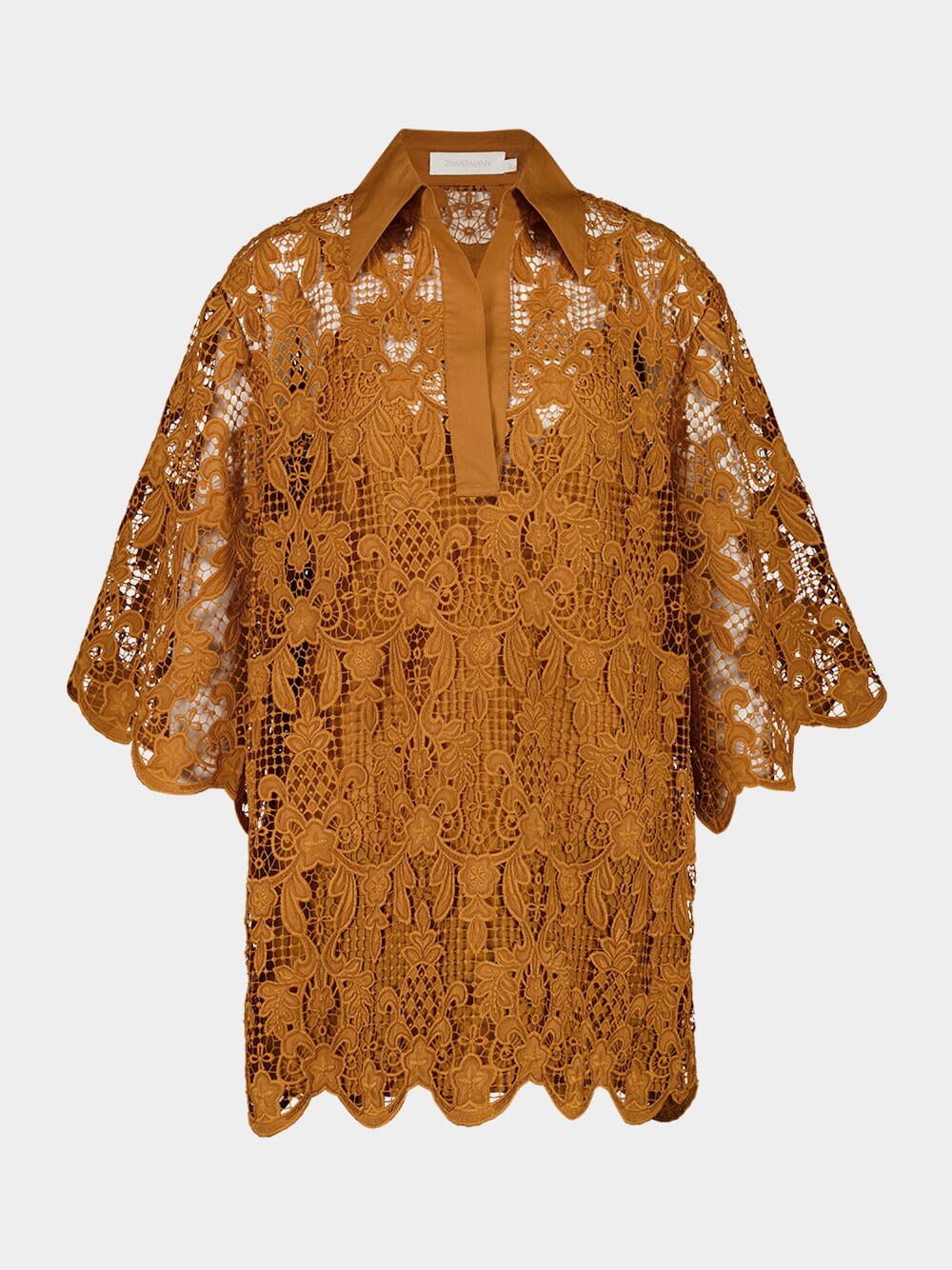 Biscuit Coco Lace Tunic Top