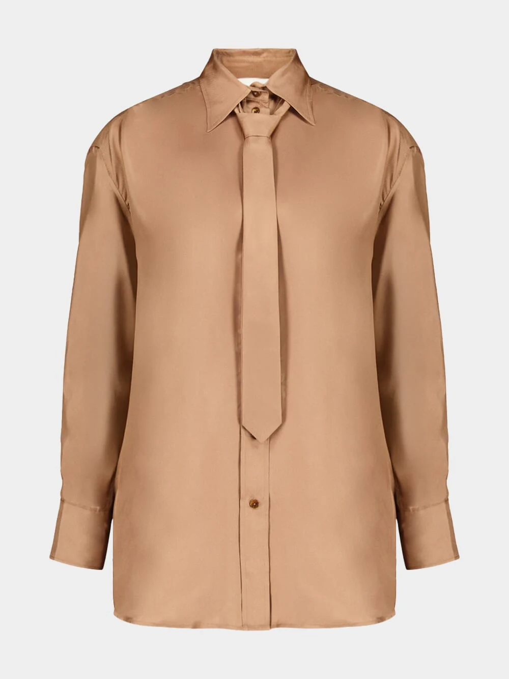 Biscuit Relaxed Tie Shirt - Image 2