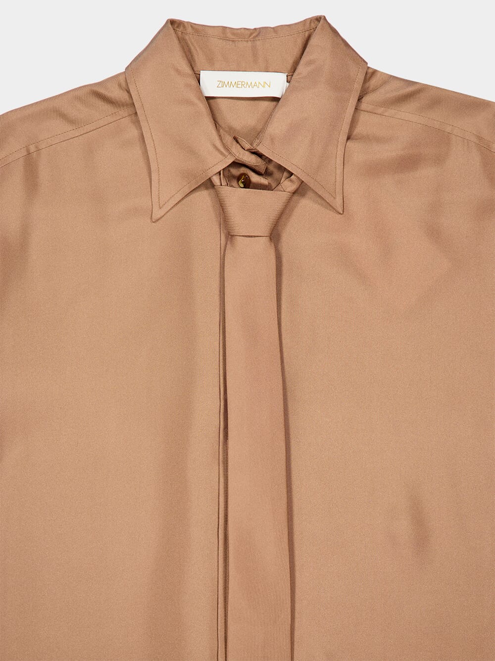 Biscuit Relaxed Tie Shirt - Image 5