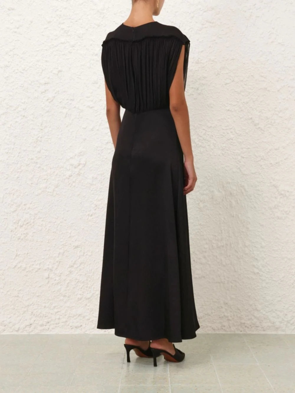 Black Crush Bias Midi Dress - Image 10